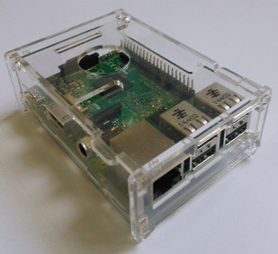 Raspberry Pi 2 in case